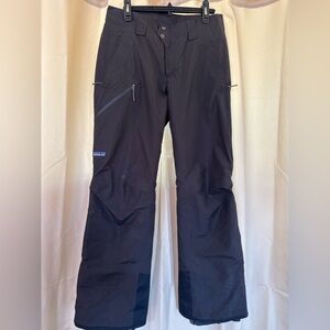 Patagonia Men’s Small Black Ski Snow Pants Waterproof Insulated Outdoor Like New